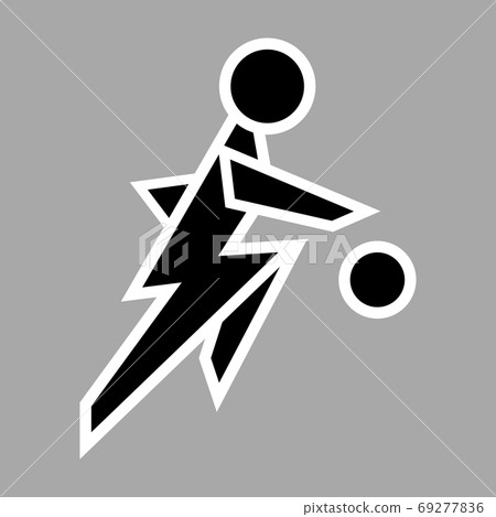 Basketball Player Icon Sign Symbol Pictogram Basketball Player Icon Sign Symbol Pictogram 69277836