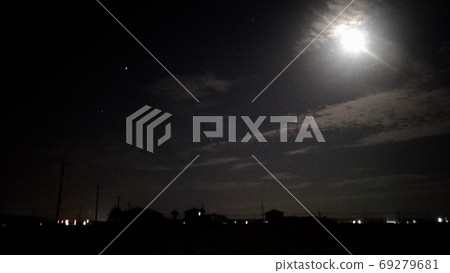 Moonlit night 69279681