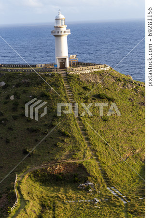 長崎縣五島群島福江島大崎燈塔 長崎縣五島群島福江島大崎燈塔 69281156