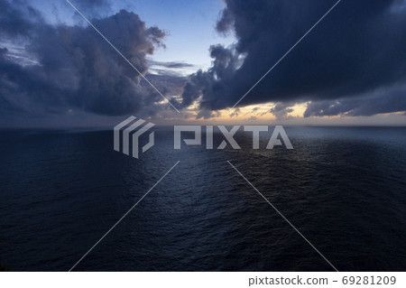 Goto Archipelago Evening view and scenery from Osezaki Lighthouse 69281209