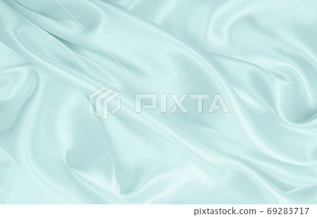 Smooth elegant blue silk or satin luxury cloth texture as abstra Smooth elegant blue silk or satin luxury cloth texture as abstra 69283717