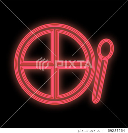 Bright red neon eyeshadow palette Bright red neon eyeshadow palette 69285264