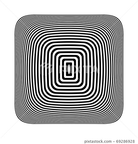 Abstract geometric square shape design element.-插圖素材 [69286928] - PIXTA圖庫