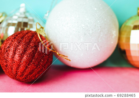 Many different multicolored colored red yellow Many different multicolored colored red yellow 69288465