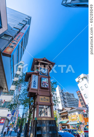 日本東京城市景觀，可欣賞日本橋人形町 69289849