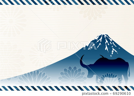 Japanese New Year's card Zodiac background Japanese New Year's card Zodiac background 69290610