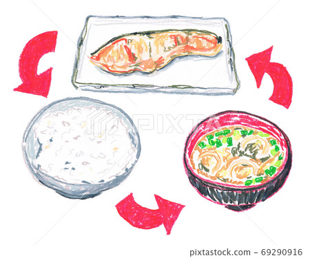 Triangular eating 69290916