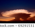 Sunset sky 69291531