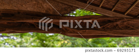 [Outdoor materials] Pillars for rest areas in the park 69293171