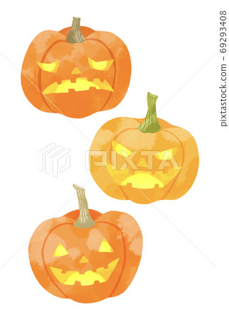 Three brothers jack o lantern - Stock Illustration [69293408] - PIXTA