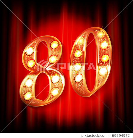 80th Anniversary Logo 69294972