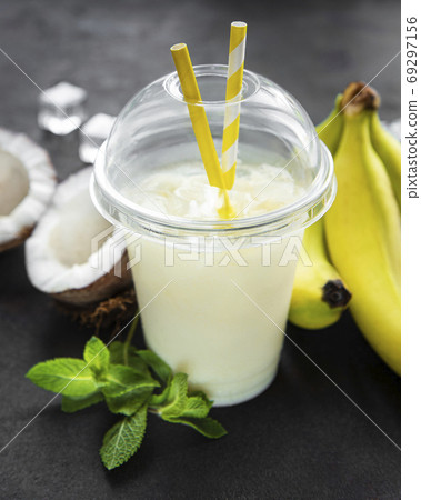 Pina colada fresh cocktail 69297156