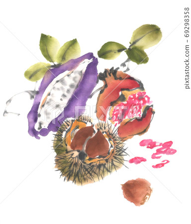 Autumn fruit 69298358