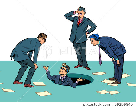 Businessmen and the problem. Finding solution Businessmen and the problem. Finding solution 69299840