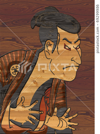 Third generation Otani Oniji's guy Edo Hyoegi version 2 69299986