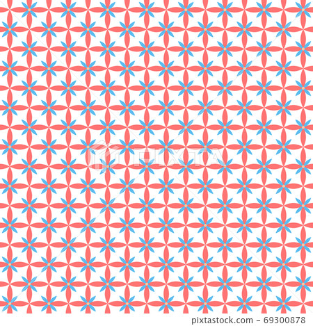 Flat Seamless texture with flowers. Flat Seamless texture with flowers. 69300878