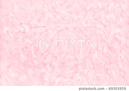 Pink marble texture background with high resolution for interior decoration. Tile stone floor in natural pattern. 69303959