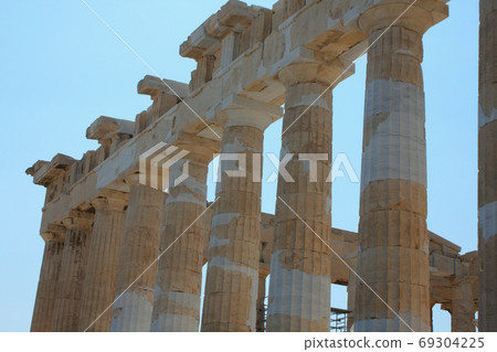 Parthenon temple in Acropolis Hill in Athens, Parthenon temple in Acropolis Hill in Athens, 69304225