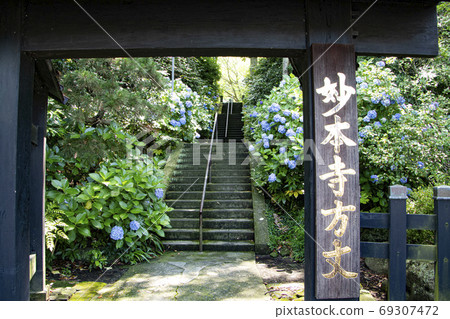鎌倉妙音寺門 69307472