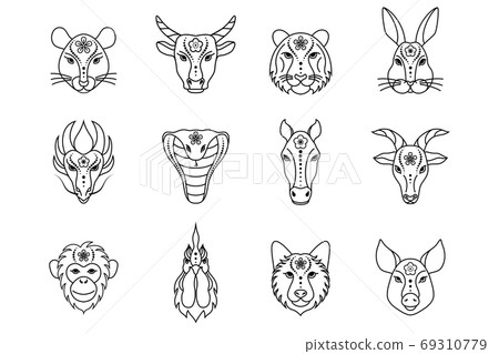 chinese zodiac signs 69310779