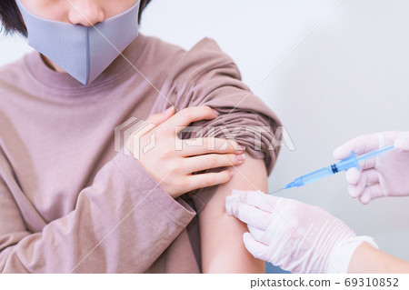 Vaccination, vaccination, injection, medical [new normal of Wiscorona] 69310852