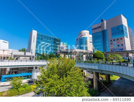 Japan's Kawasaki cityscape Mizonoguchi station (Musashi Mizonoguchi station), etc. 69311890