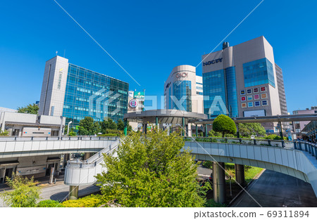 Japan's Kawasaki cityscape Mizonoguchi station (Musashi Mizonoguchi station), etc. 69311894