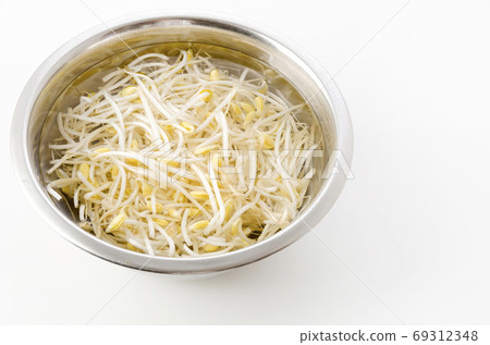 豆芽浸在水中 69312348