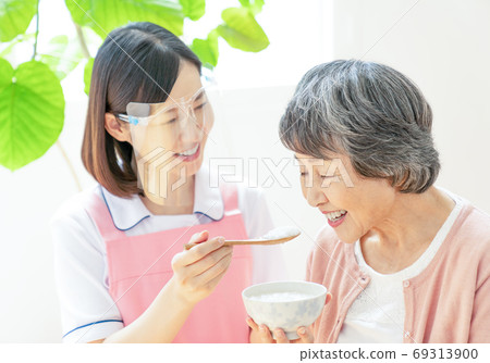 Faceguard to help with meals 69313900