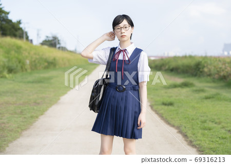 High school girl High school girl 69316213