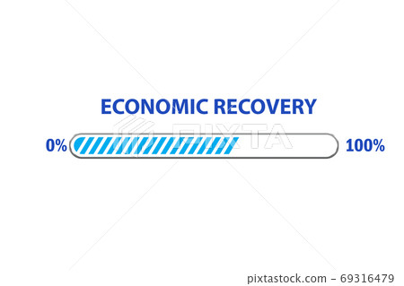 Concept of economic recovery in business 69316479