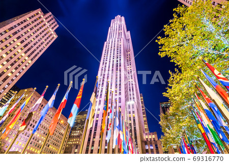 New York City, USA - Rockefeller skyscraper New York City, USA - Rockefeller skyscraper 69316770