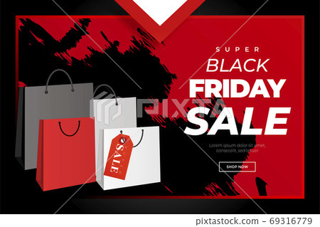 銷售購物折扣促銷黑色星期五背景 69316779