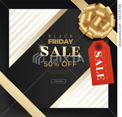 銷售購物折扣促銷黑色星期五背景 69316786
