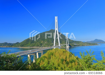 [Ehime Prefecture] Tatara Bridge in clear weather 69318066