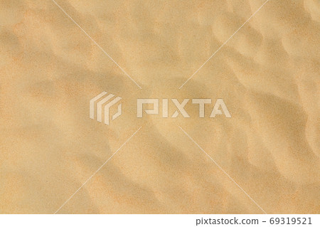 Sand on the beach as background. Dune sand 69319521