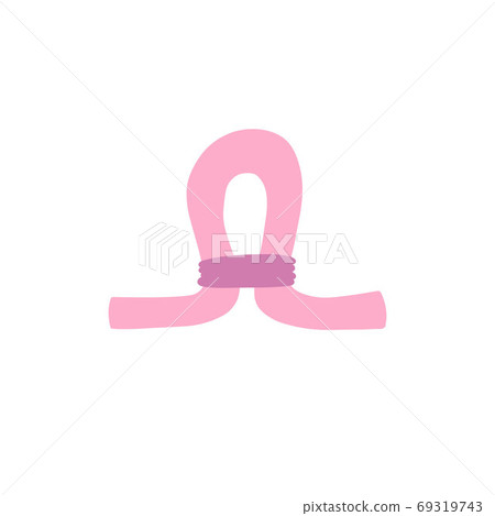 tubal ligation doodle icon, vector color 69319743