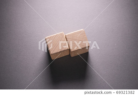 Wooden Geometric Shapes Cubes 69321382