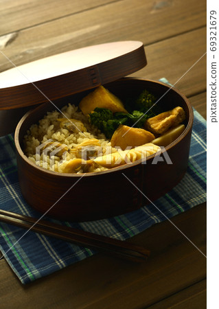 Clam rice lunch Clam rice lunch 69321679