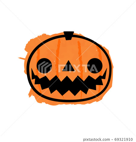 Halloween Jack O Lantern Pumpkin Illustration... - Stock Illustration ...