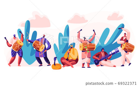 Festival in India. Celebrate Day in Country Festival in India. Celebrate Day in Country 69322371