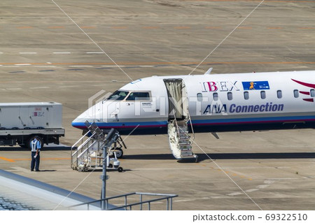 Scenery of the airport Parked airplane Natori city, Miyagi prefecture Scenery of the airport Parked airplane Natori city, Miyagi prefecture 69322510