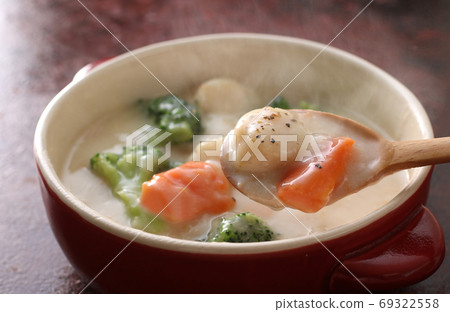 扇貝奶油燉 69322558