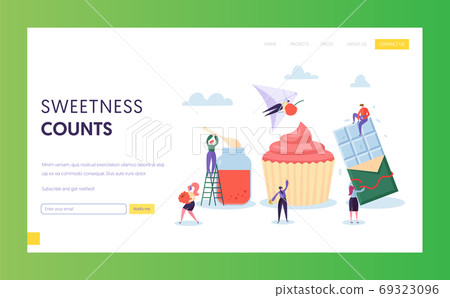 Great Diversity of Sweetness such as Jam Chocolate 69323096