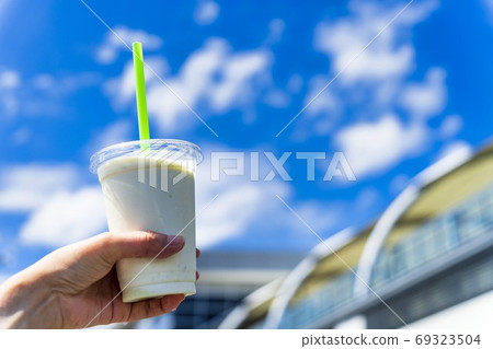 Zunda Shake and Sendai Airport Station Aozora Natori City, Miyagi Prefecture Zunda Shake and Sendai Airport Station Aozora Natori City, Miyagi Prefecture 69323504