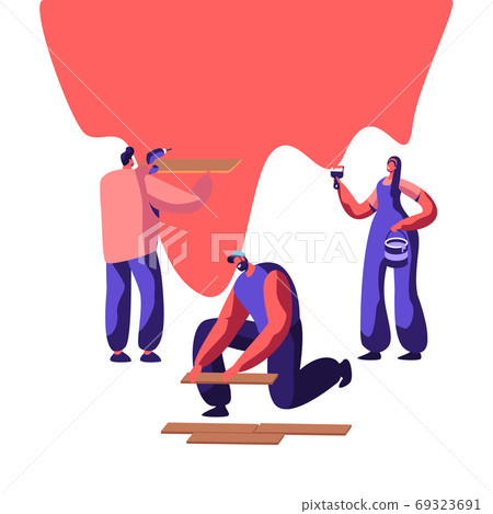 Repair Service Professional Worker in Uniform Repair Service Professional Worker in Uniform 69323691