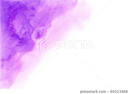 abstract purple-pink background in cloud concept. watercolor hand painting illustration. 69323866