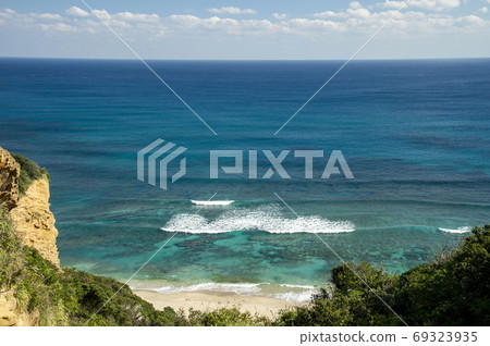 鹿兒島縣館島市館島航天中心的竹崎海岸 鹿兒島縣館島市館島航天中心的竹崎海岸 69323935