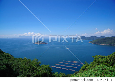 View of Setouchi from Cape Manyo View of Setouchi from Cape Manyo 69326104