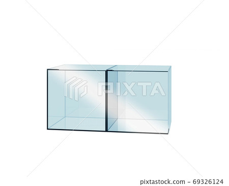 透明丙烯酸展示盒的3d渲染 透明丙烯酸展示盒的3d渲染 69326124